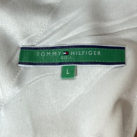  TOMMY HILFIGER トミーヒルフィガー ゴルフウェア ゴルフパンツ テーパードパンツ Lサイズ THMA372 ベージュ