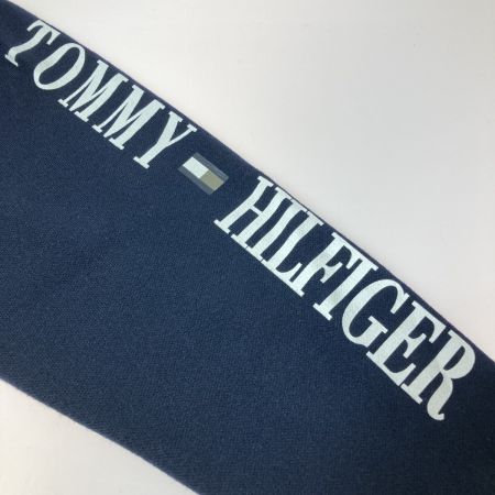  TOMMY HILFIGER トミーヒルフィガー スリーブロゴ モックネックセーター LLサイズ ゴルフウェア THMA370 ネイビー
