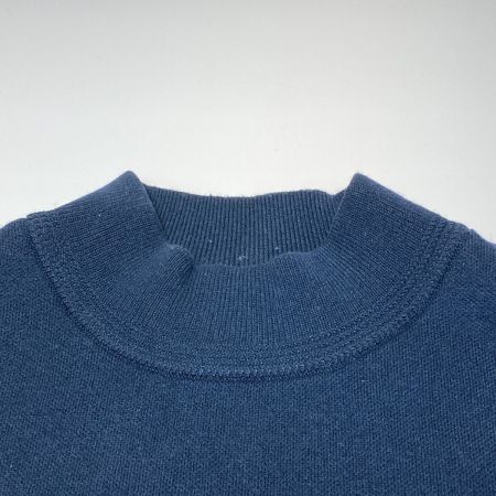  TOMMY HILFIGER トミーヒルフィガー スリーブロゴ モックネックセーター LLサイズ ゴルフウェア THMA370 ネイビー