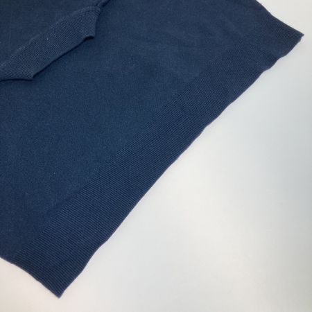  TOMMY HILFIGER トミーヒルフィガー スリーブロゴ モックネックセーター LLサイズ ゴルフウェア THMA370 ネイビー