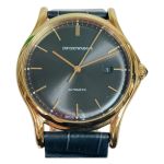  EMPORIO ARMANI エンポリオアルマーニ 自動巻き 腕時計 箱・取説付 ARS3003 Bランク