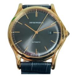 ◎◎ EMPORIO ARMANI エンポリオアルマーニ 自動巻き 腕時計 箱・取説付 ARS3003 Bランク