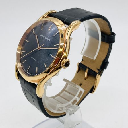  EMPORIO ARMANI エンポリオアルマーニ 自動巻き 腕時計 箱・取説付 ARS3003