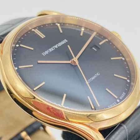  EMPORIO ARMANI エンポリオアルマーニ 自動巻き 腕時計 箱・取説付 ARS3003