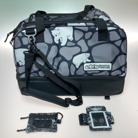  ebs 収納ケース ブーツケース マルチコンテナ パスケース付 クマカラー