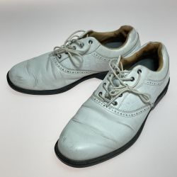 ◎◎ Bridgestone ブリヂストン ゼロ・スパイク バイター ツアー ホワイト 27.0cm SHG190 ゴルフシューズ Cランク