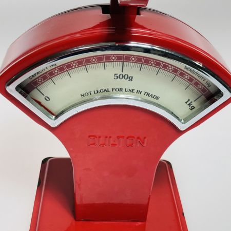  DULTON クラシックスケール 1kg はかり レッド