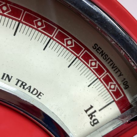  DULTON クラシックスケール 1kg はかり レッド