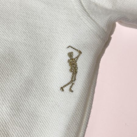  MARK&LONA マークアンドロナ ゴルフウェア ポロシャツ 半袖 Sサイズ メンズ ML-16S-P04 ホワイト