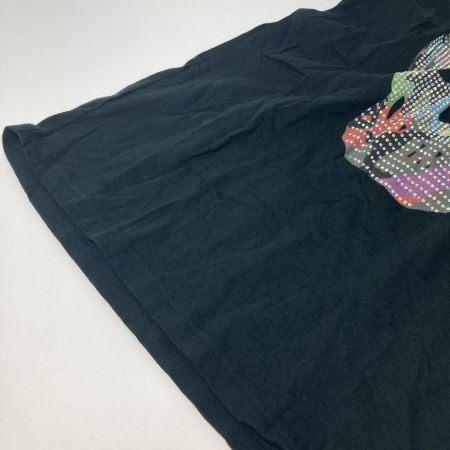  MARK&LONA マークアンドロナ Tシャツ スカル ラインストーン ブラック サイズS