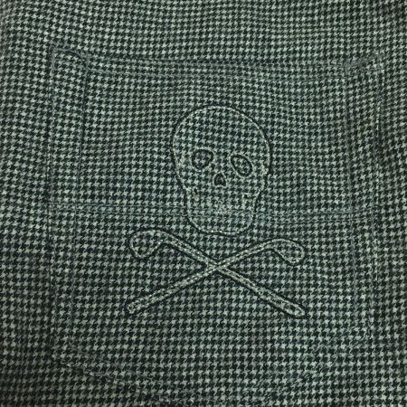  MARK&LONA マークアンドロナ ゴルフパンツ　チェック柄 スカル刺繍　サイズＳ