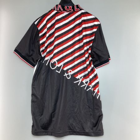  MARK&LONA マークアンドロナ 半袖ポロシャツ スカル ラインストーン サイズM