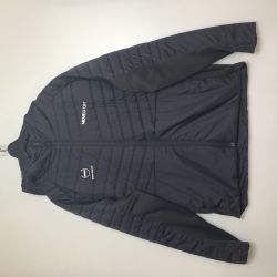 ◎◎ DESCENTE デサント AERO CAPSULE ハイブリッドフーディー  中綿 ジャケット  ST4FJK70M Lサイズ Cランク