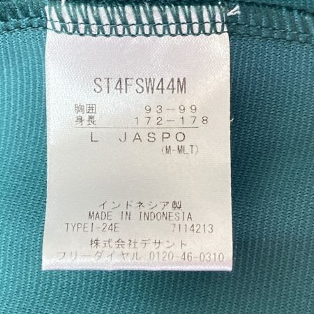  DESCENTE デサント MOVESPORT S.F.TECH SHIELD 総柄フルジップフーディー Lサイズ ST4FSW44M グリーン