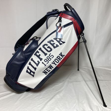  TOMMY HILFIGER トミーヒルフィガー スタンドバッグ キャディバッグ 9型 4分割 3.2kg THMG2FC6 トリコロールカラー