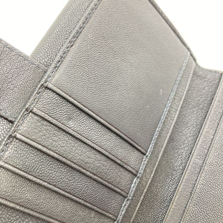  Christian Dior クリスチャンディオール 長財布 Wホック トロッター柄 ネイビー