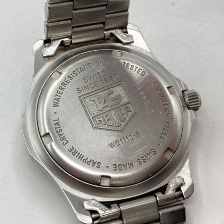  TAG HEUER タグホイヤー プロフェッショナル 200m クォーツ メンズ 腕時計 WE-1110-R 本体のみ カレンダーズレ不具合有