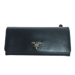 ◎◎ PRADA プラダ 長財布　サファイアーノ 1MH132 バイカラー 使用j感あり Cランク