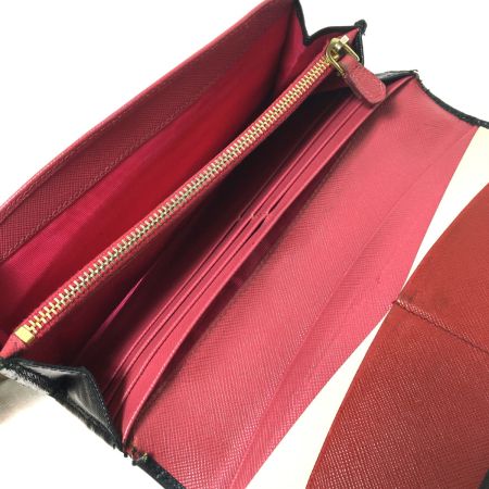  PRADA プラダ 長財布　サファイアーノ 1MH132 バイカラー 使用j感あり