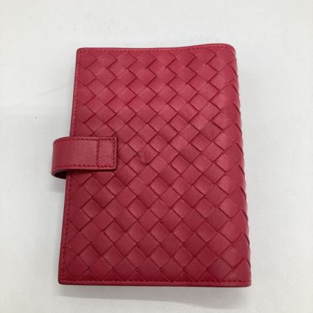  BOTTEGA VENETA ボッテガヴェネタ 手帳カバー 手帳カバー 6穴 レッド