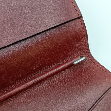  HERMES エルメス アジェンダPM 手帳カバー ボルドー 刻印B119