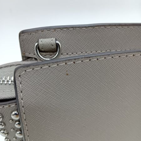  MICHAEL KORS マイケルコース ショルダーバッグ ポシェット ミニ スタッズ 35S9SSMC0L グレー