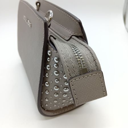  MICHAEL KORS マイケルコース ショルダーバッグ ポシェット ミニ スタッズ 35S9SSMC0L グレー