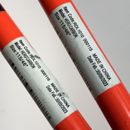  ROSSIGNOL ロシニョール スキーストック HERO CARBON RDL1010 115cm 2本セット