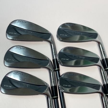  PRGR プロギア TR-X 915CR 5-9.P 6本 アイアンセット INSPEC M-37 R
