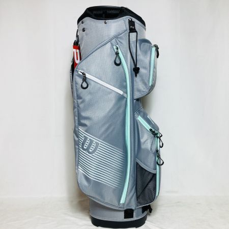  Wilson ウィルソン キャディバッグ 9.5型 14分割 1.6kg WGB5307 グレー PROSTAFF CART
