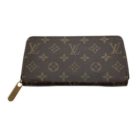  LOUIS VUITTON ルイヴィトン モノグラム ジッピー・ウォレット ラウンドファスナー 長財布 M60017 ブラウン