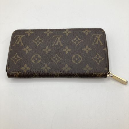  LOUIS VUITTON ルイヴィトン モノグラム ジッピー・ウォレット ラウンドファスナー 長財布 M60017 ブラウン