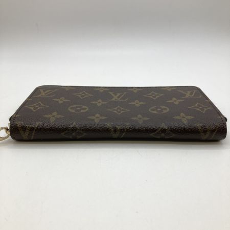  LOUIS VUITTON ルイヴィトン モノグラム ジッピー・ウォレット ラウンドファスナー 長財布 M60017 ブラウン