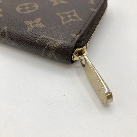  LOUIS VUITTON ルイヴィトン モノグラム ジッピー・ウォレット ラウンドファスナー 長財布 M60017 ブラウン