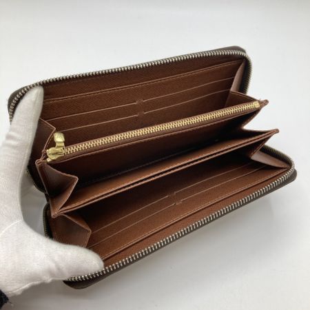 LOUIS VUITTON ルイヴィトン モノグラム ジッピー・ウォレット ラウンドファスナー 長財布 M60017 ブラウン