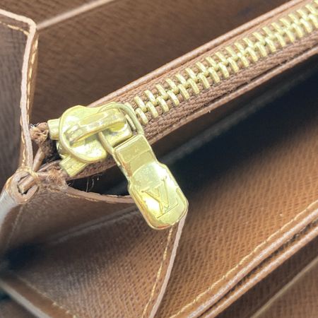  LOUIS VUITTON ルイヴィトン モノグラム ジッピー・ウォレット ラウンドファスナー 長財布 M60017 ブラウン