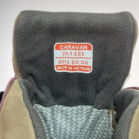  Caravan キャラバン GK69-03W 登山靴 トレッキングシューズ 24.5cm レディース 11693 ローズ