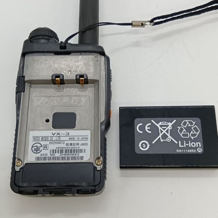  STANDARD 144/430MHz デュアルバンド FM トランシーバー STANDARD VX-3