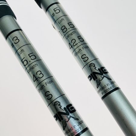  PING ピン G10 3FW 5FW フェアウェイウッド 2本セット PROLAUNCH RED S