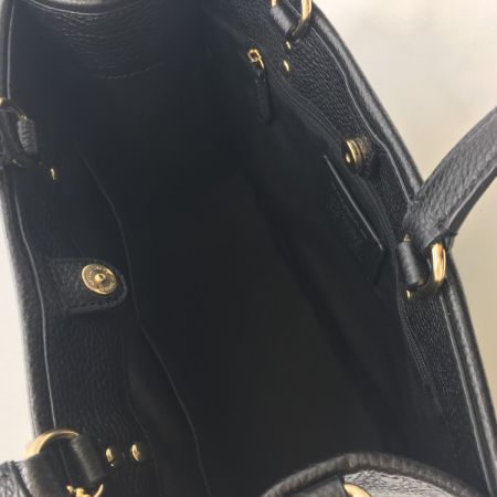  COACH コーチ トートバック デンプシー キャリーオール ウィズ パッチ ペブルドレザー 牛革 C2004 ブラック