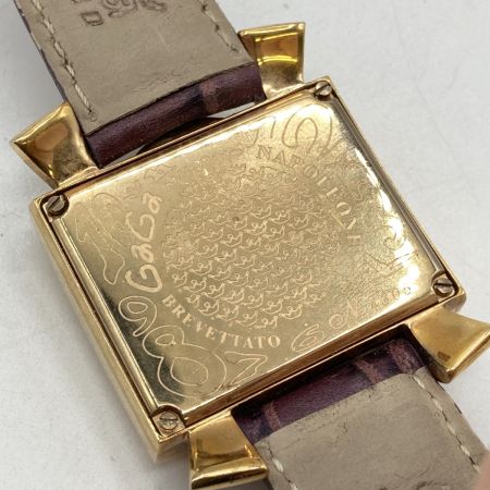  GAGA MILANO ガガミラノ NAPOLEON ナポレオーネ クォーツ 腕時計 4305