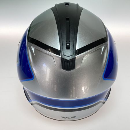  ZENITH ゼニス バイクヘルメット フルフェイス サンバイザーモデル YF-9 サイズL スポーツストライプ ブルー