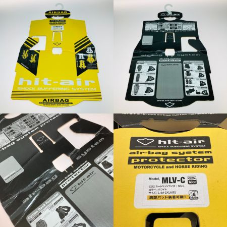  hit-air MLV-C バイク用 エアバッグベスト Lサイズ 現状渡し品 要ボンベ交換