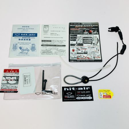 hit-air MLV-C バイク用 エアバッグベスト Lサイズ 現状渡し品 要ボンベ交換