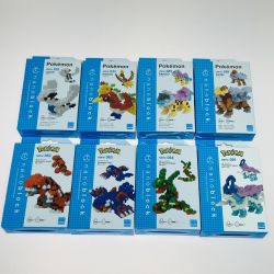 ◎◎ カワダ ナノブロック ポケットモンスター ポケモン 8体 まとめ ルギア ホウオウ カイオーガ グラードン レックウザ ライコウ エンテイ スイクン Sランク