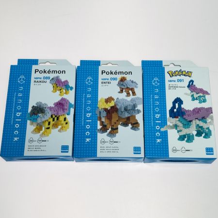  カワダ ナノブロック ポケットモンスター ポケモン 8体 まとめ ルギア ホウオウ カイオーガ グラードン レックウザ ライコウ エンテイ スイクン