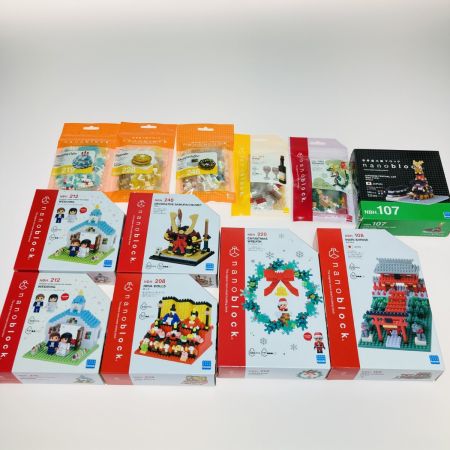  カワダ nanoblock ナノブロック 12個 まとめ