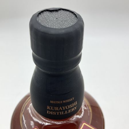 【北海道内限定発送】 松井酒造 倉吉 ウイスキー 12年 43度 700ml ピュアモルト 箱付 未開栓