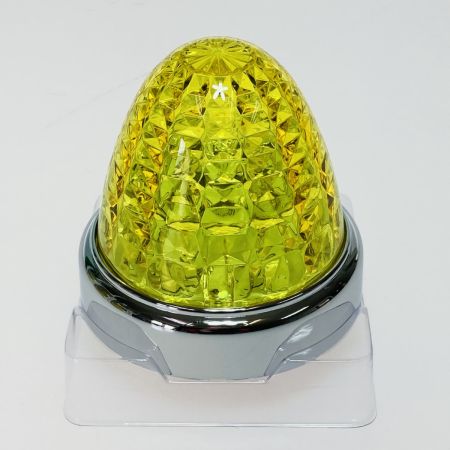  日本ボデーパーツ LEDクリスタル ハイパワー マーカー YY 激光 イエロー 12個セット LSL-201Y