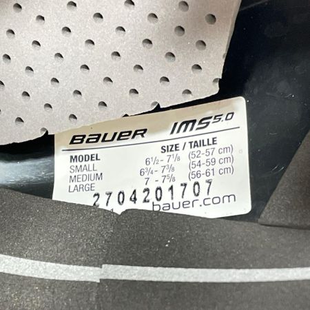 Bauer バウアー IMS5.0 アイスホッケーヘルメット サイズS ブラック